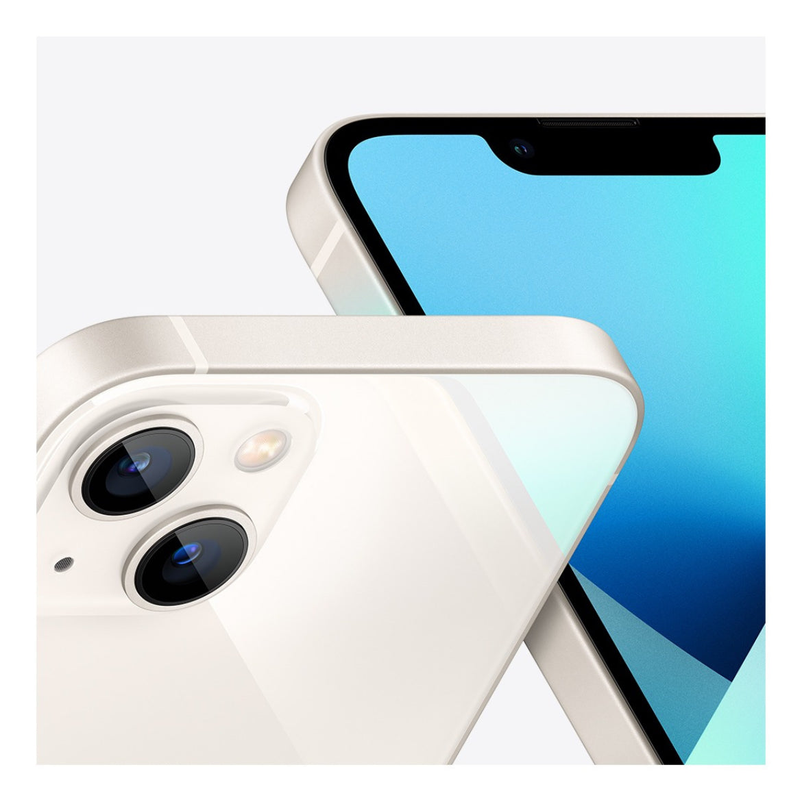 Apple iPhone 13 (128 GB) - Blanco estelar - Excelente (Reacondicionado)
