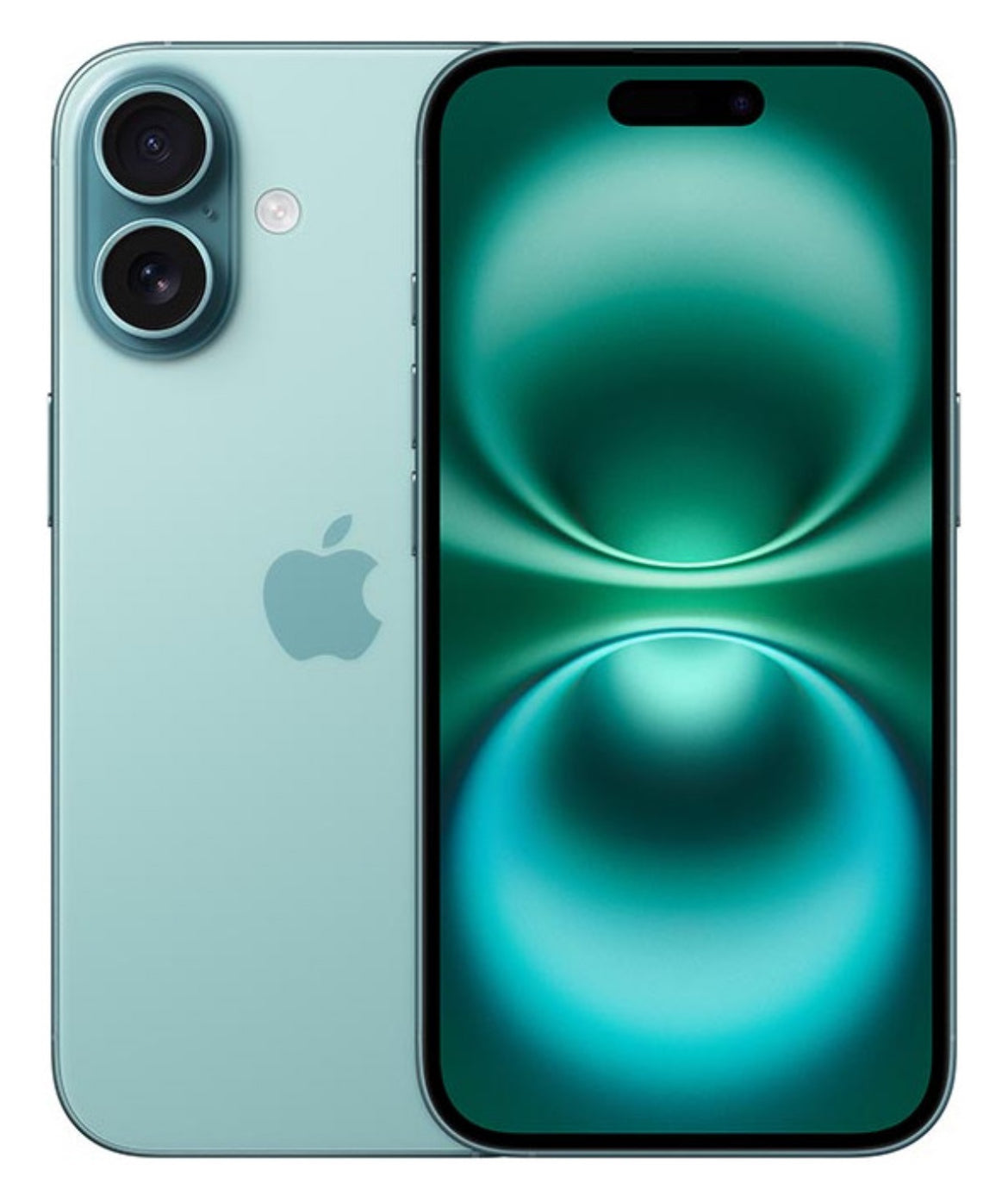 Apple iPhone 16 (128 GB) - Verde azulado - Distribuidor Autorizado