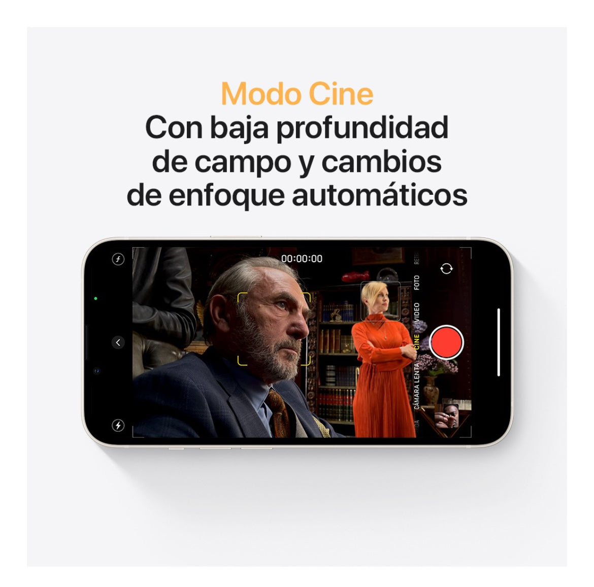 Apple iPhone 13 (128 GB) - Blanco estelar - Excelente (Reacondicionado)