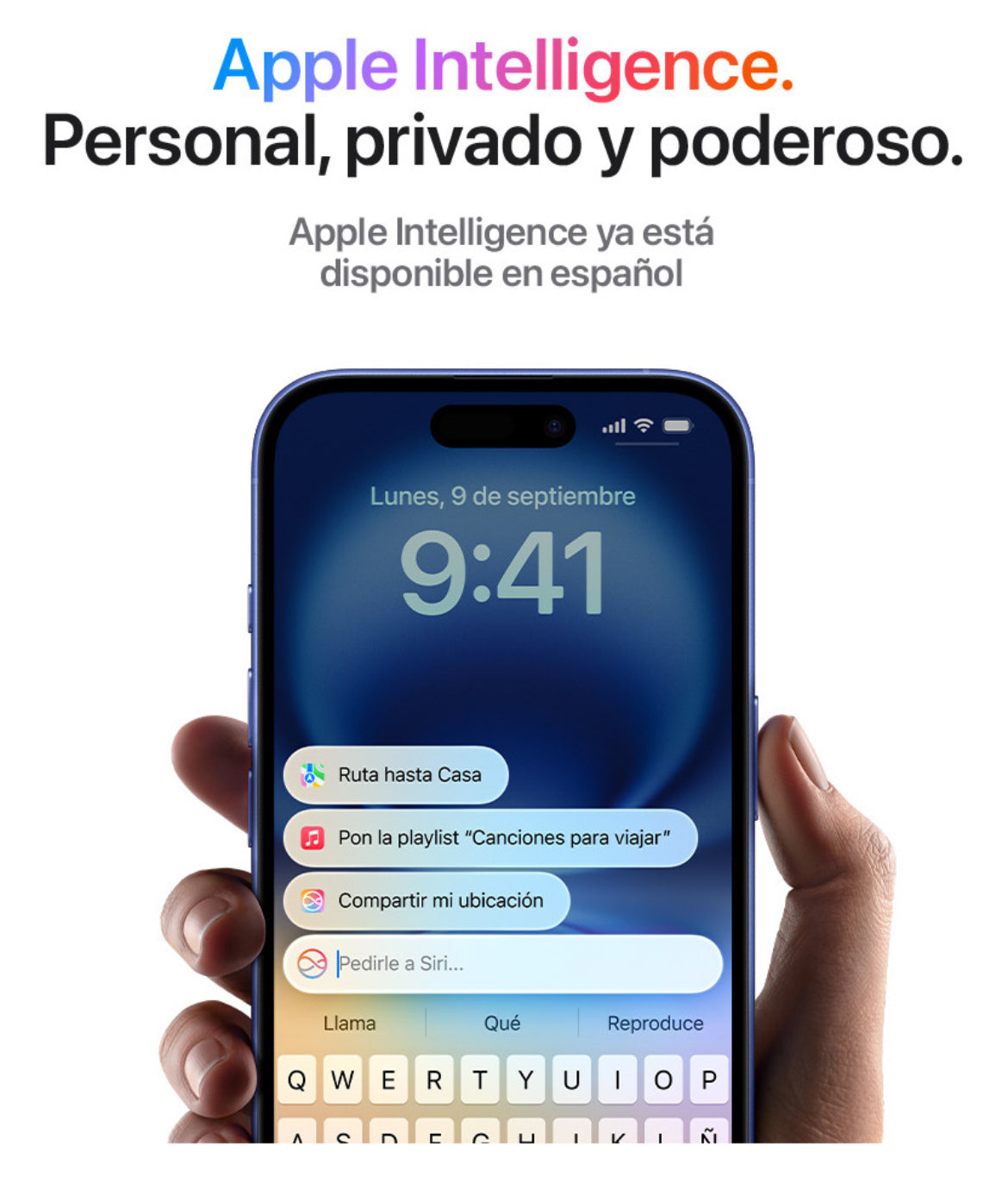 Apple iPhone 16 (128 GB) - Ultramarino - Distribuidor Autorizado