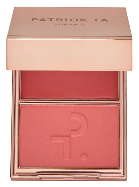 Patrick Ta Double-take Crème & Powder Blush Duo Rubor Tono Del Maquillaje She´s That Girl